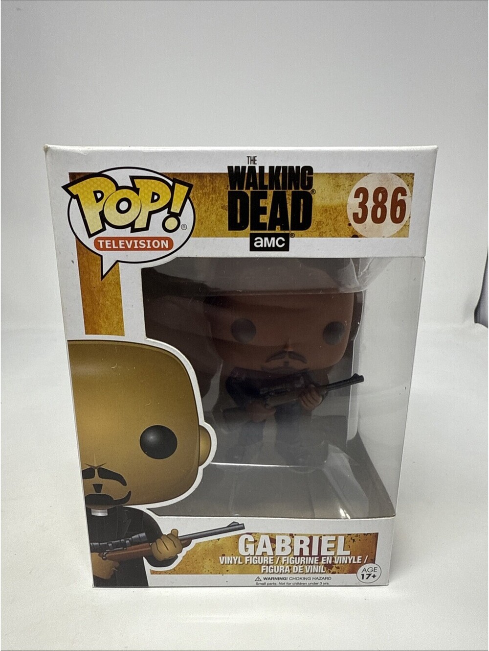 Funko Pop Gabriel 386 The Walking Dead AMC Television Vinyl Figure